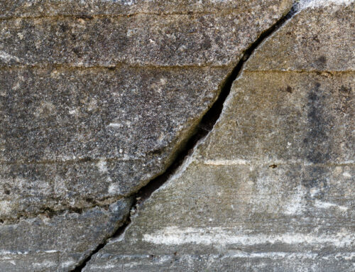 House Foundation Damage and Cracked Bricks
