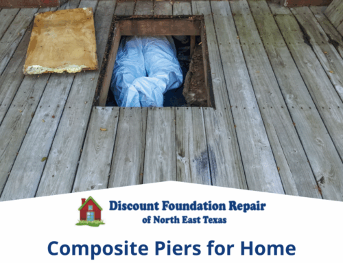 Composite Piers for Home Foundation Leveling