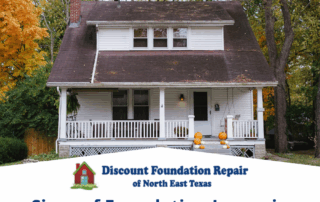 Signs of Foundation Issues in the Fall