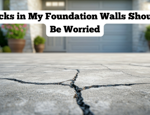 Cracks in My Foundation Walls Should I Be Worried