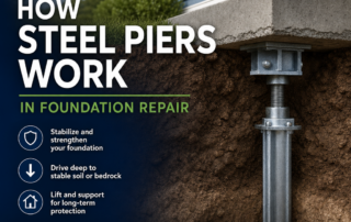 How Steel Piers Work in Foundation Repair